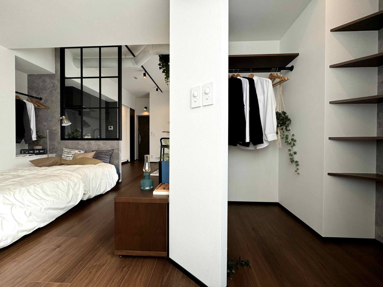 収納スペースも十分