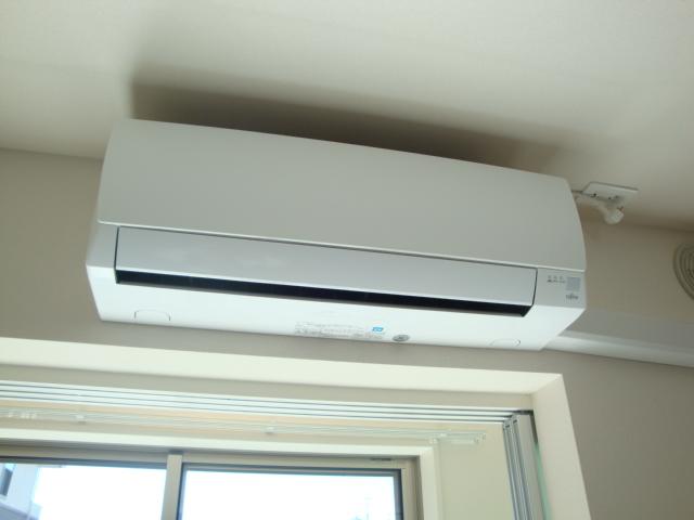 LDKにはエアコン完備