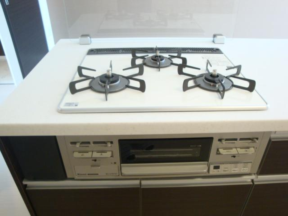 3口コンロも嬉しい