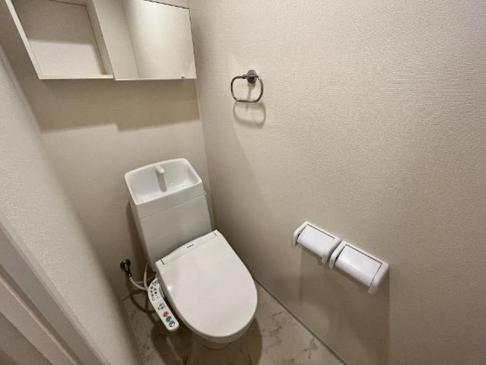 清潔感あふれるトイレ