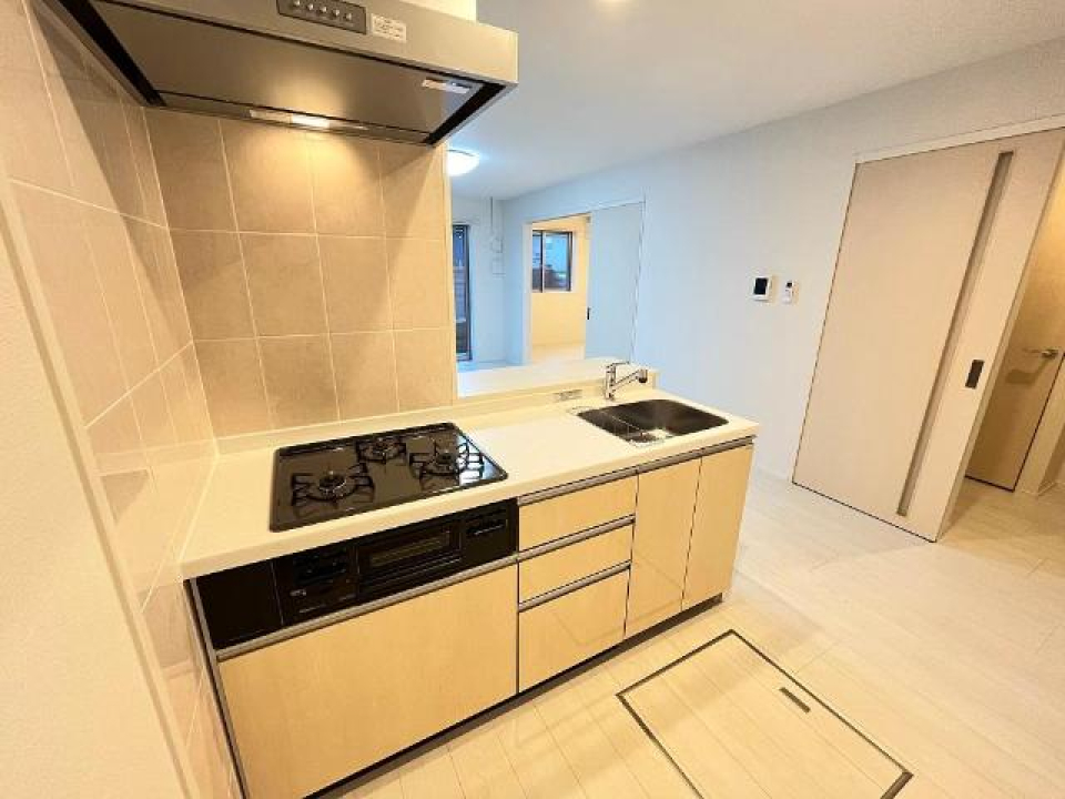 便利なシステムキッチン