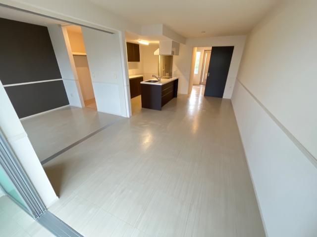 ひろびろとしたLDK　13.7帖