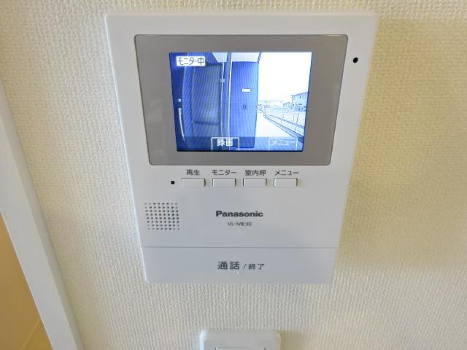 安心のTVインターホン付き