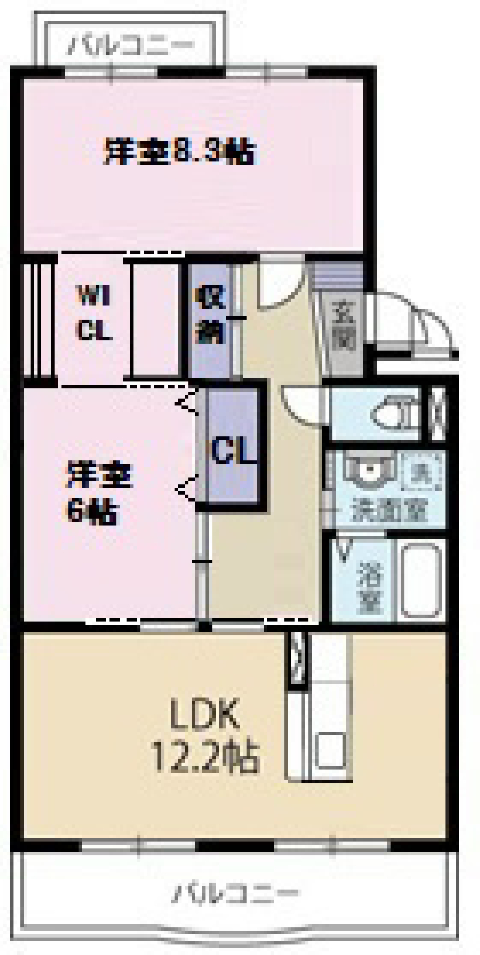 ウォークスルーが遊び場の間取り図