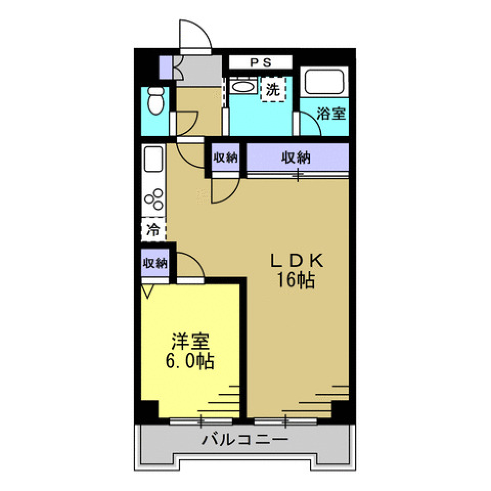 ヒルトップ多摩平の森　503号室の間取り図