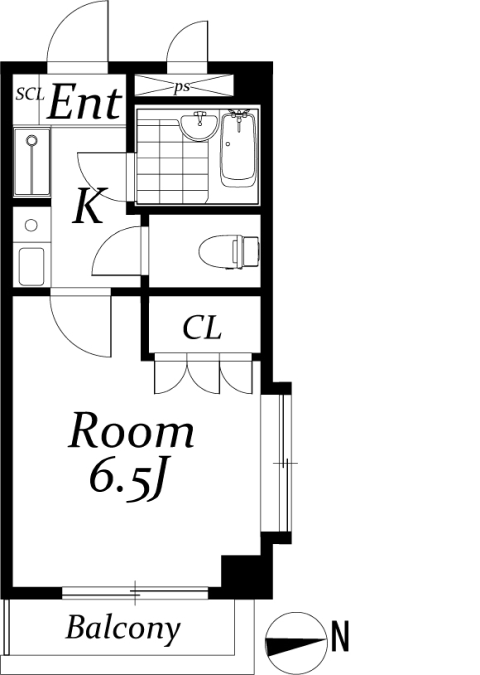 アミューズFハウス　212号室の間取り図