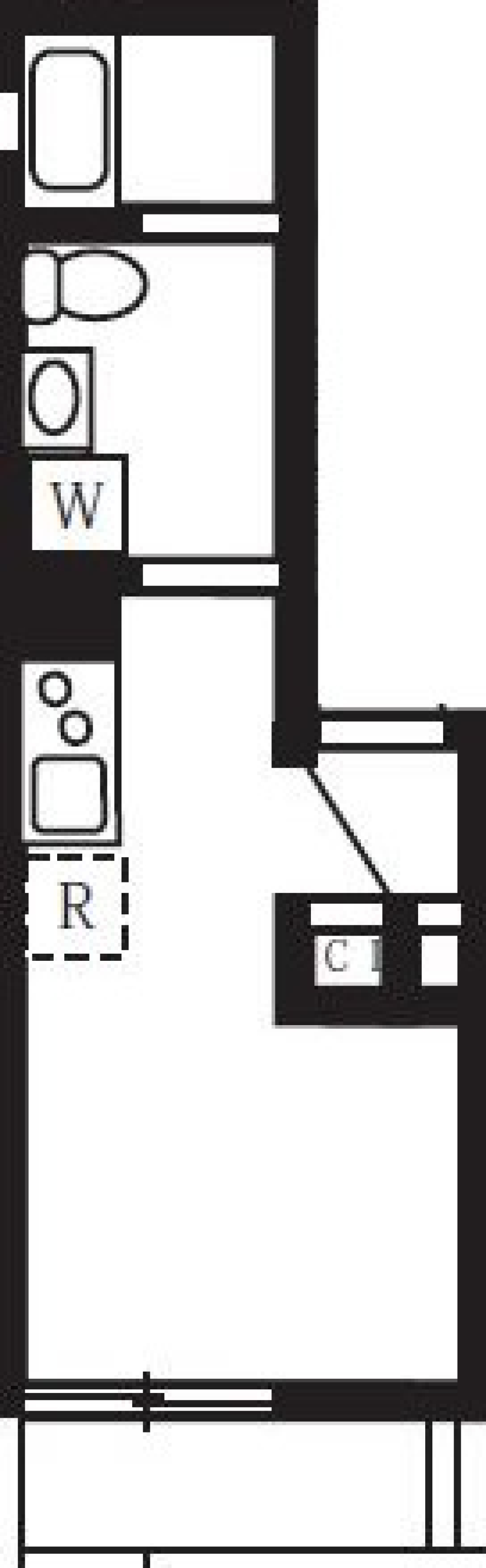 ファーレ練馬Ⅱ　101号室の間取り図