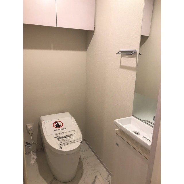 手洗い・鏡あり（2022.4.15撮影）