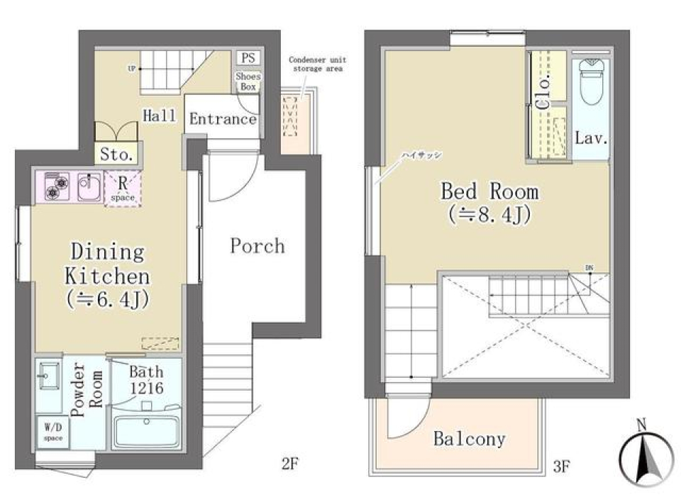ｐｌａＮＥＣＴ　薬王寺　6号室の間取り図