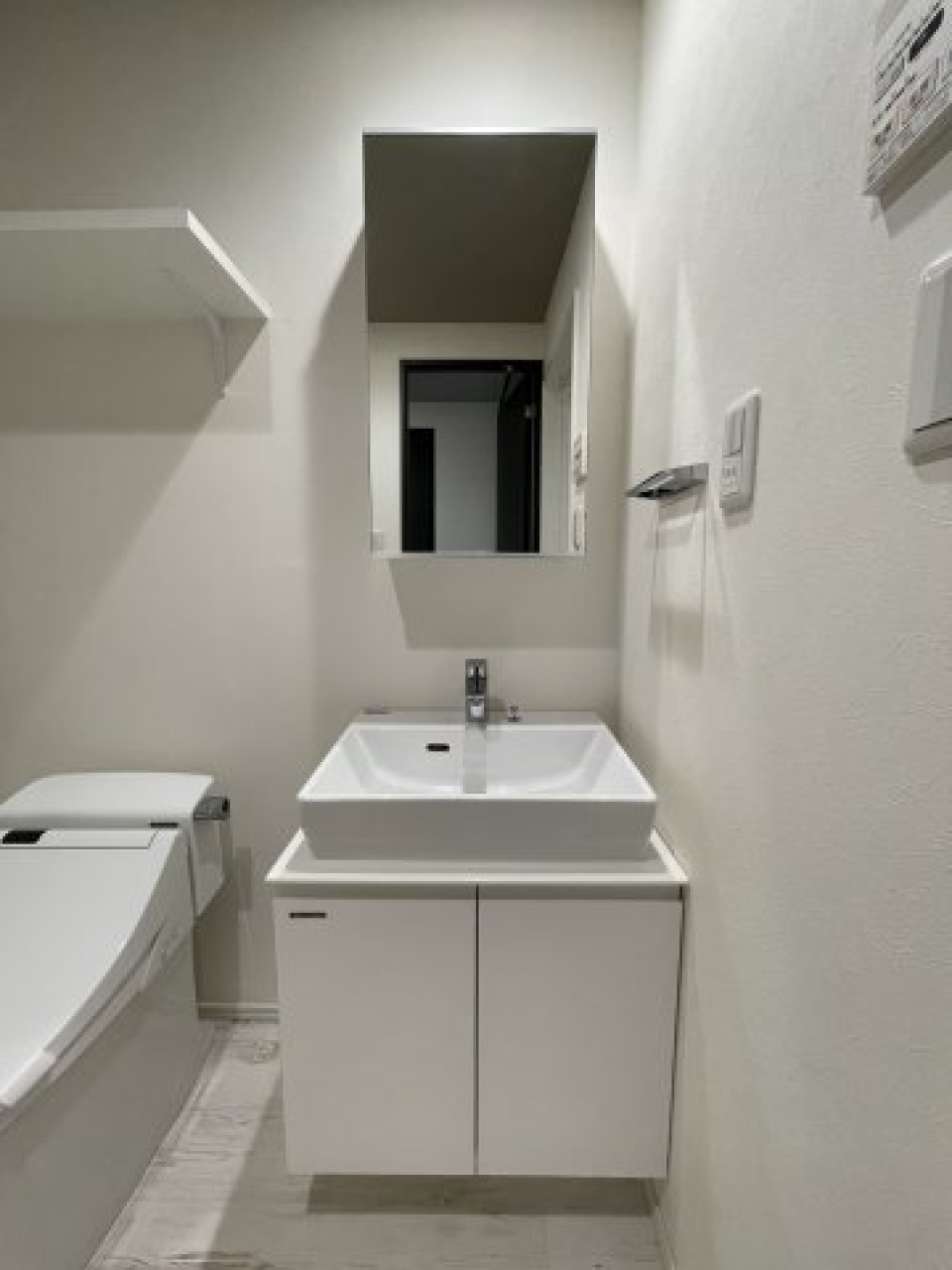 トイレと洗面は同室です。※別号室同タイプ