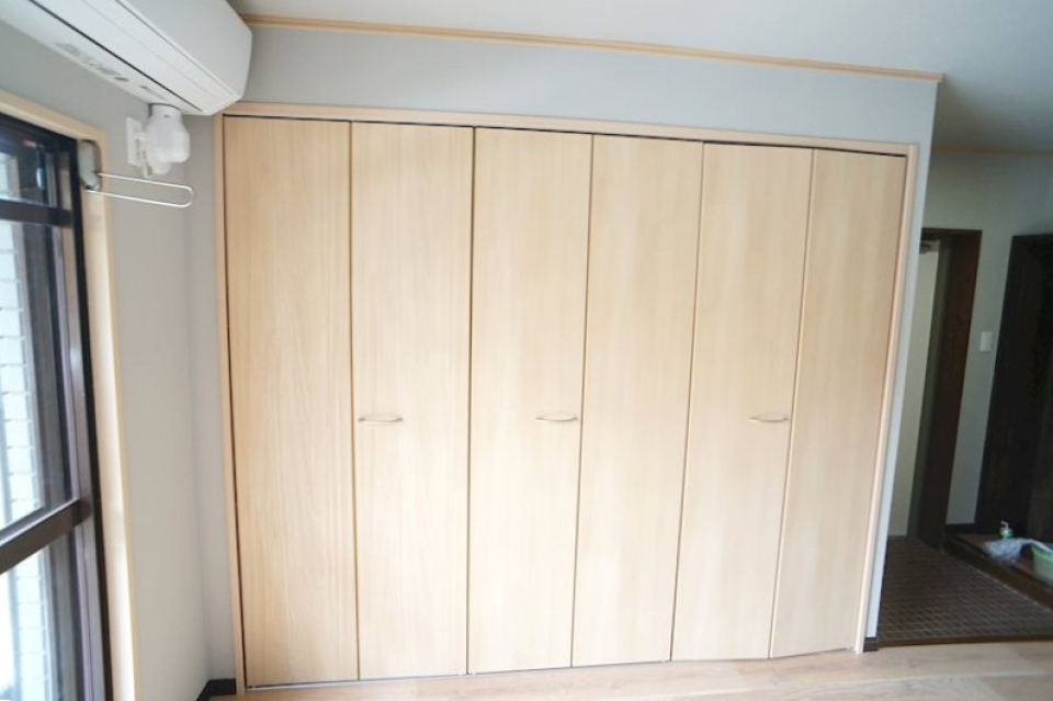 LDK部分にも収納スペースがあります。