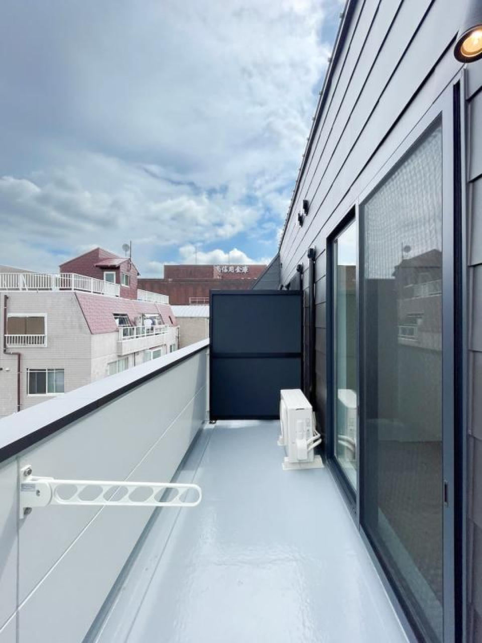 バルコニー広い！開放感があります