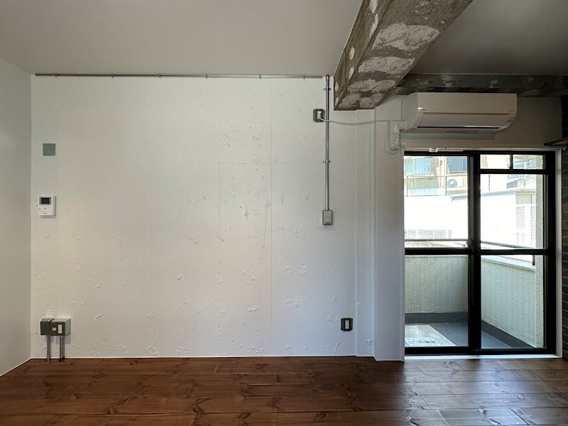 南北に窓があり、風がよく抜けそうです