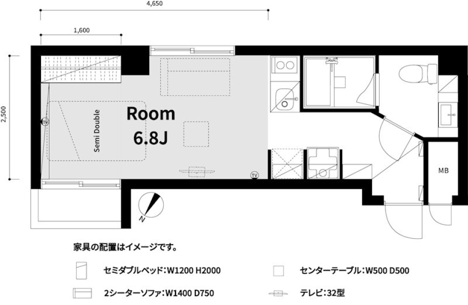 このオールド感が好きの間取り図