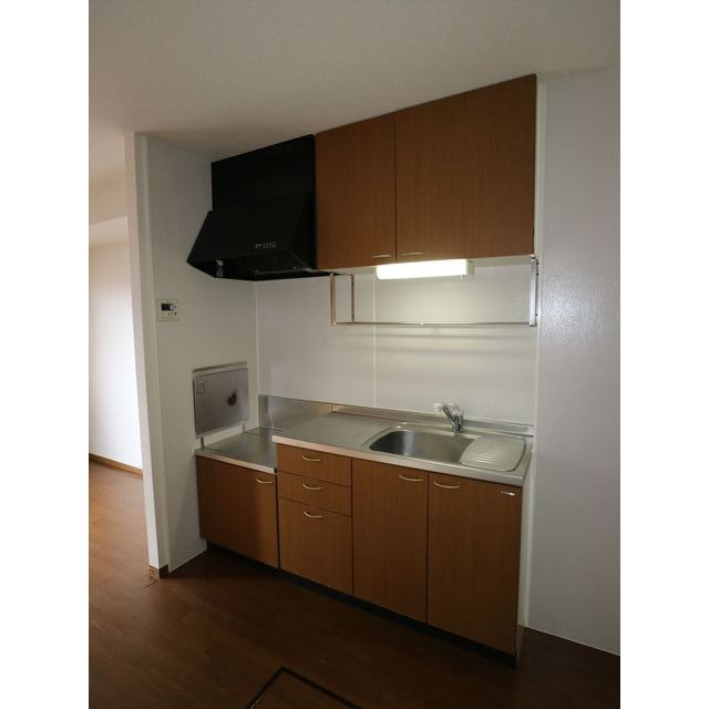 少しコンパクトなキッチン。