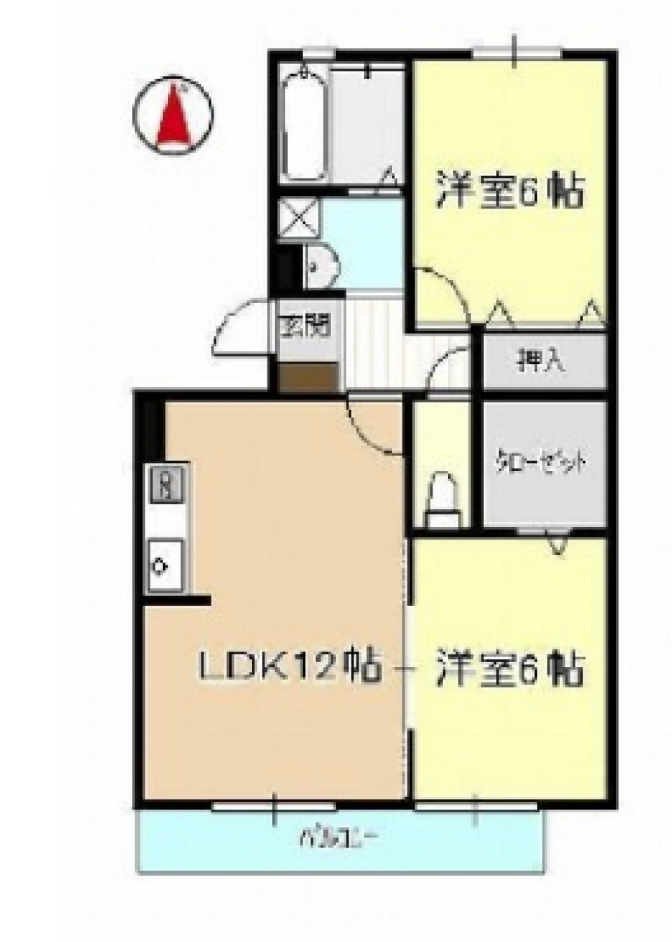 ふたり暮らし始めました。の間取り図