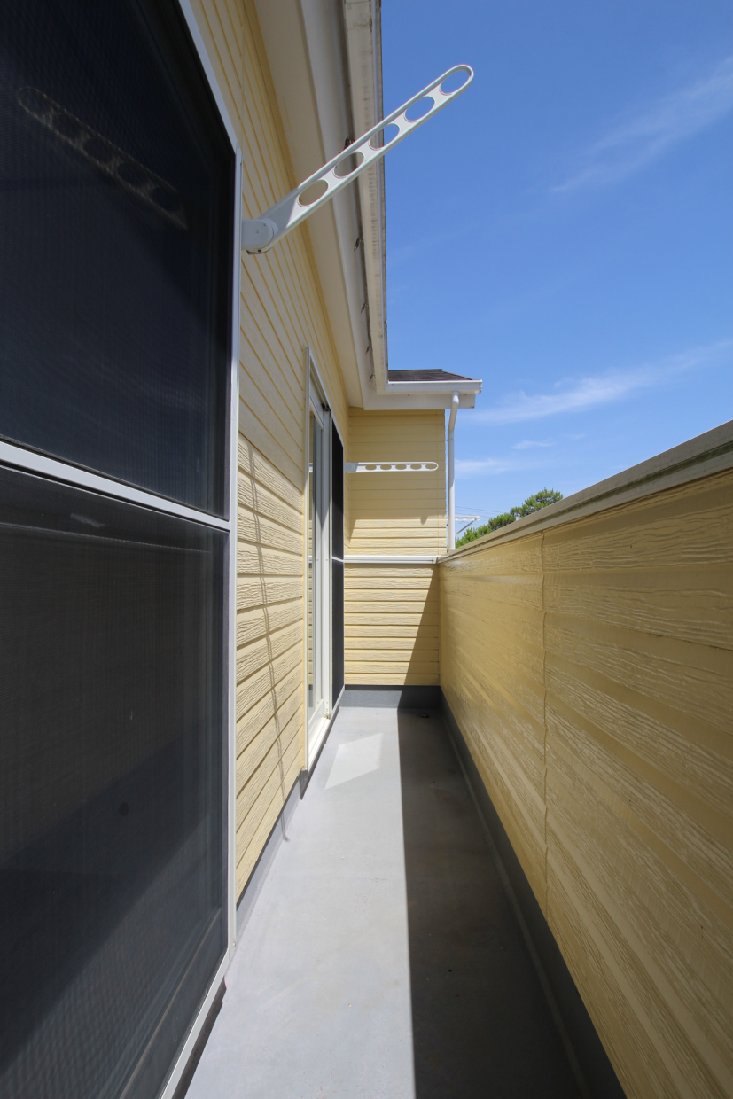 2階バルコニー。