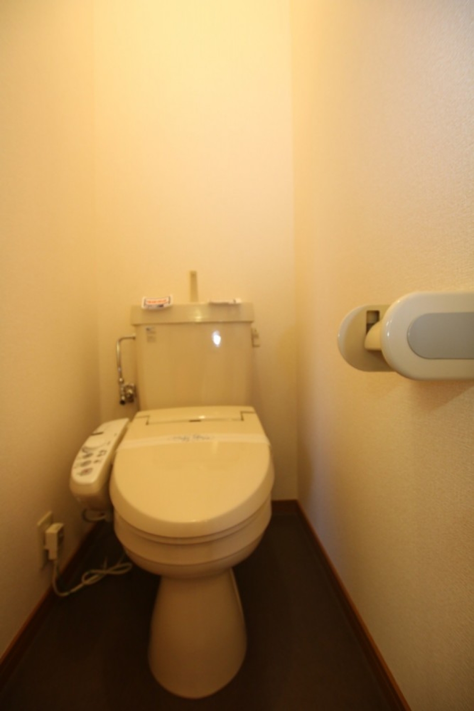 トイレはシャワートイレ。