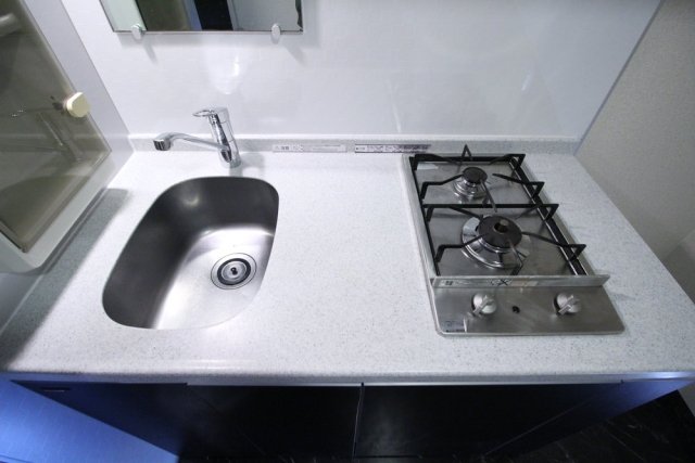 システムキッチン(2口ガスコンロ)