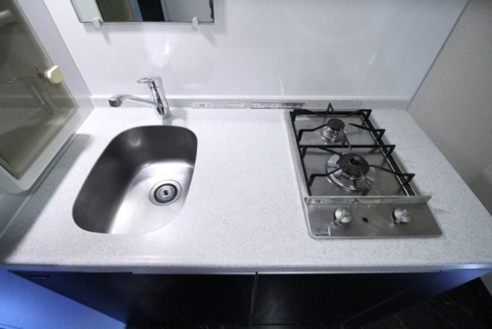 システムキッチン(2口ガスコンロ)