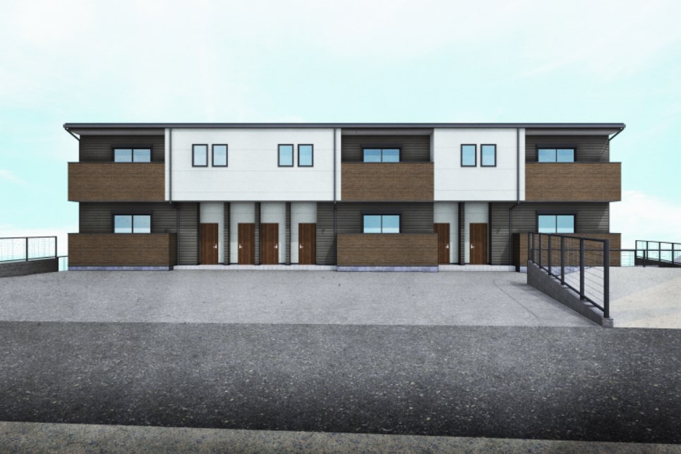 モダンでシックな外観