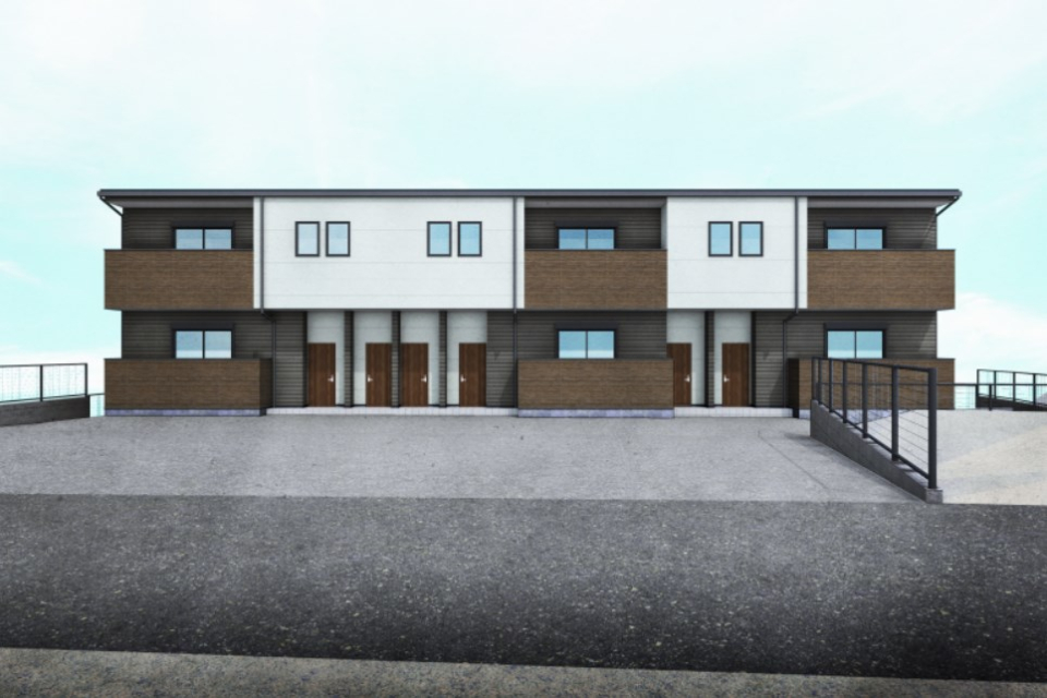 モダンでシックな外観