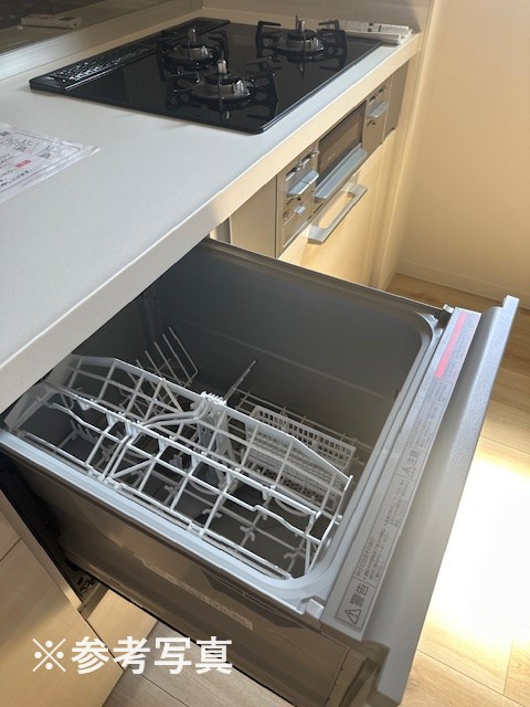食器用洗浄乾燥機付きは大きな魅力。