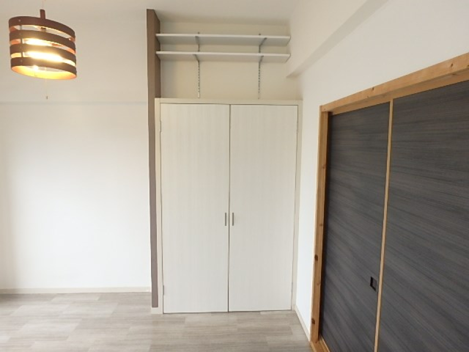 LDKにはクローゼット付き