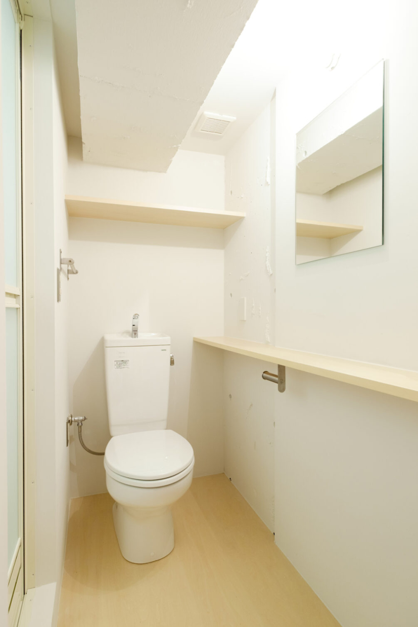 洗面台がないのが惜しいポイント