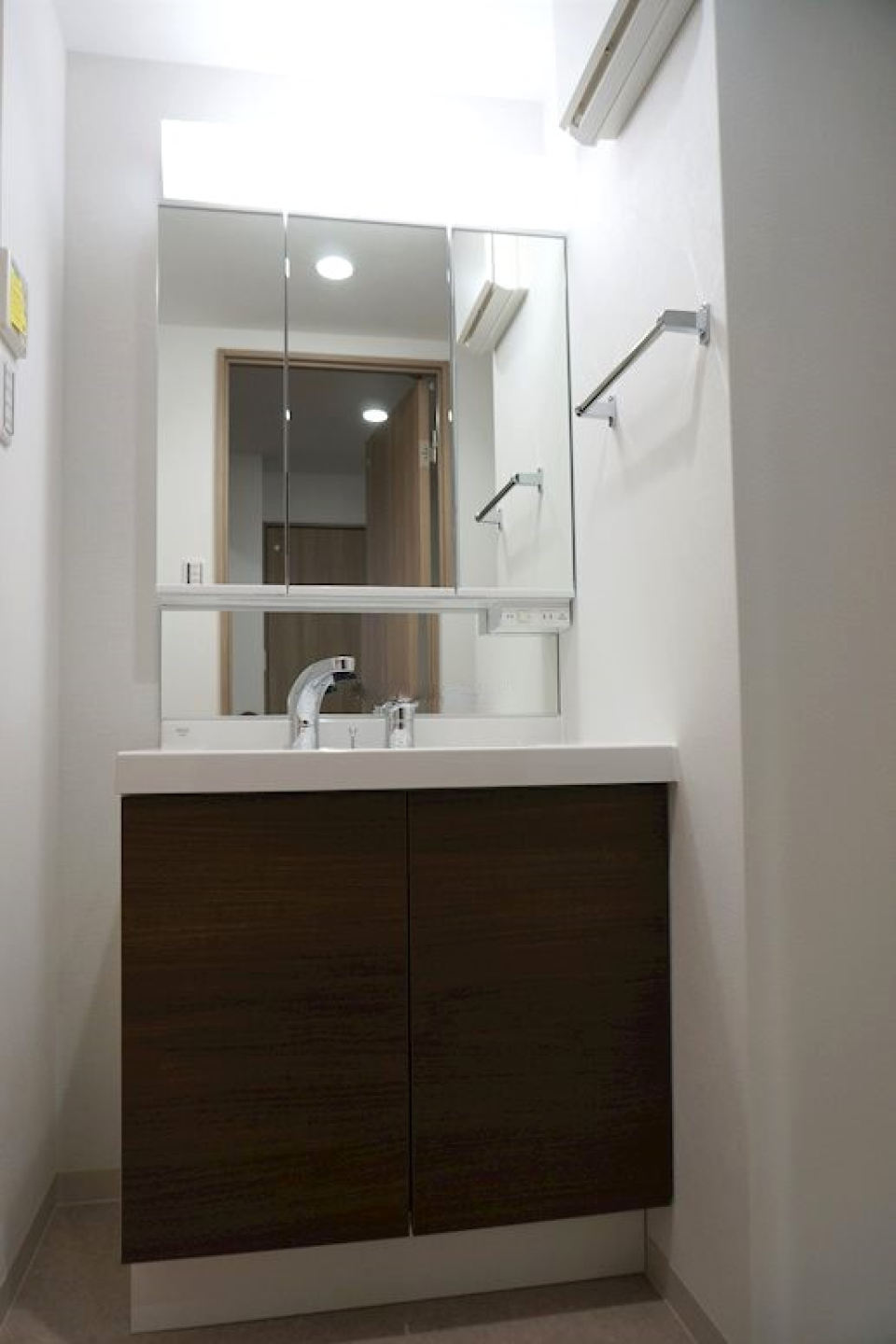 洗面台もピッカピカ。