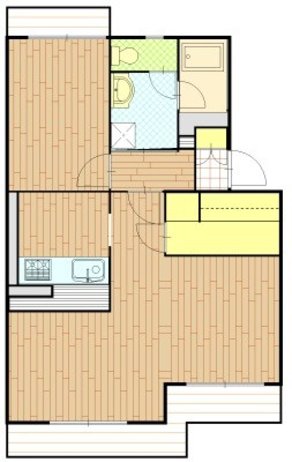 陽だまりと暮らすの間取り図