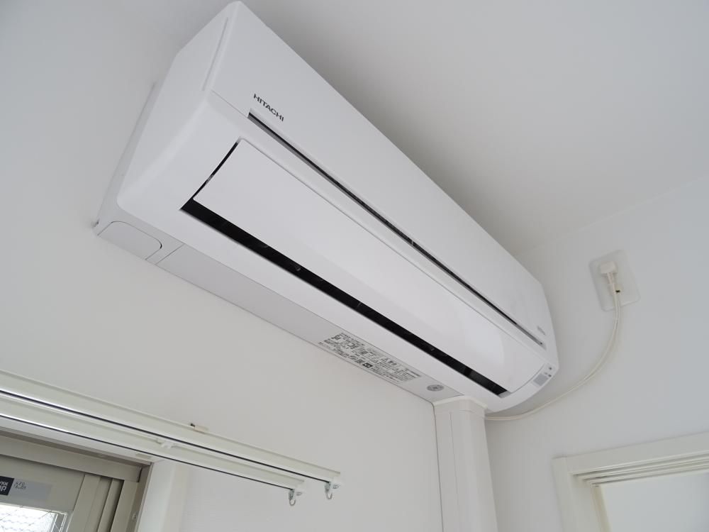 LDKにはエアコン完備