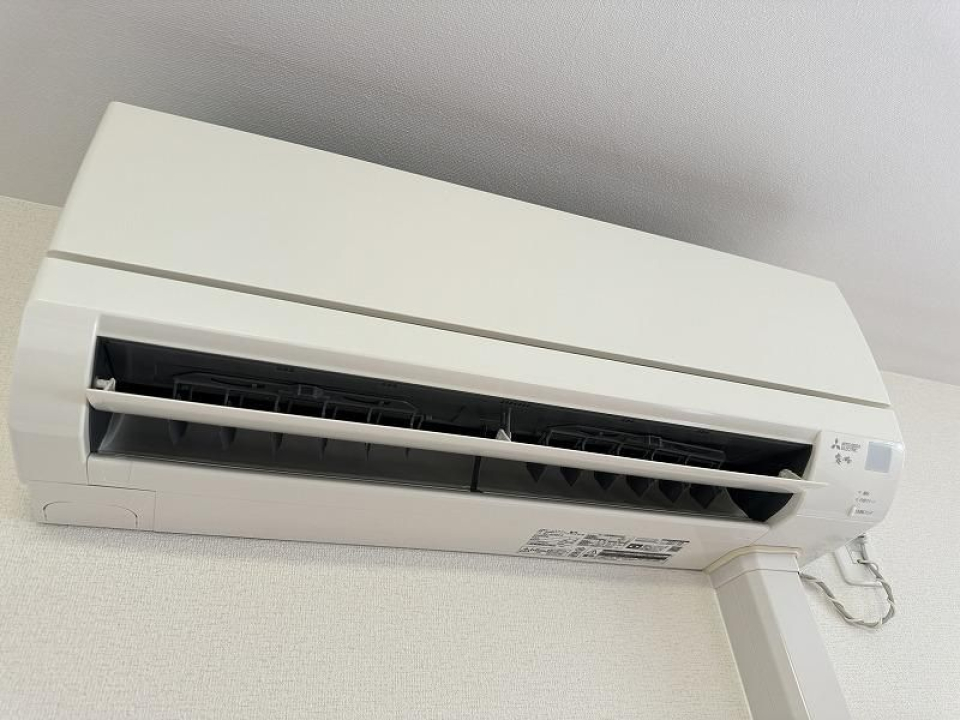 LDKにはエアコン完備