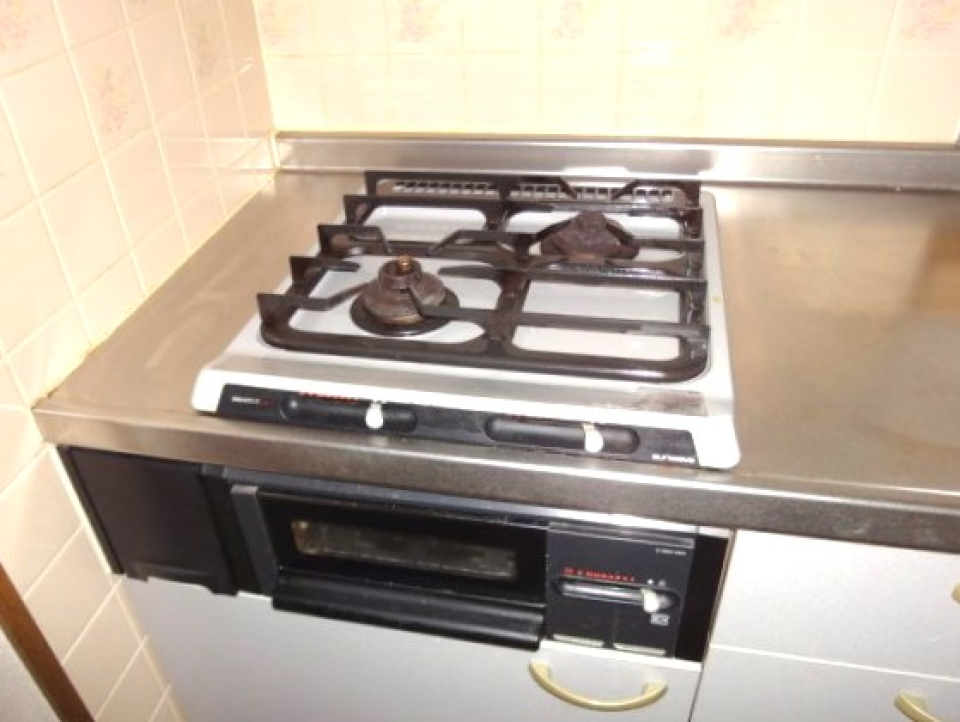 ガス2口ですが、、、使い方次第！