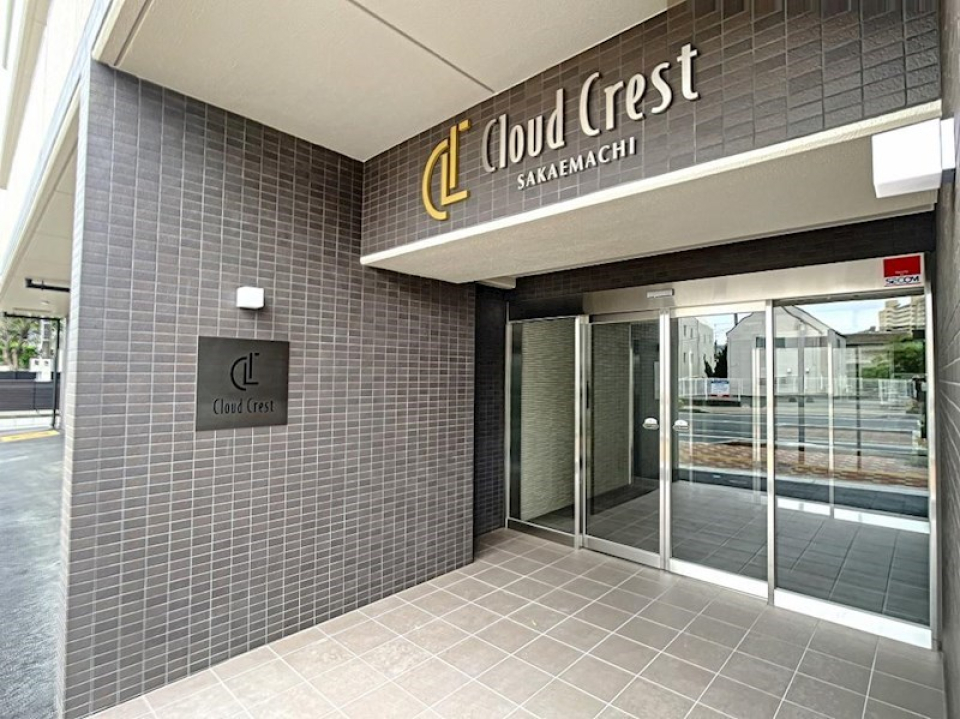 堂々としたエントランス