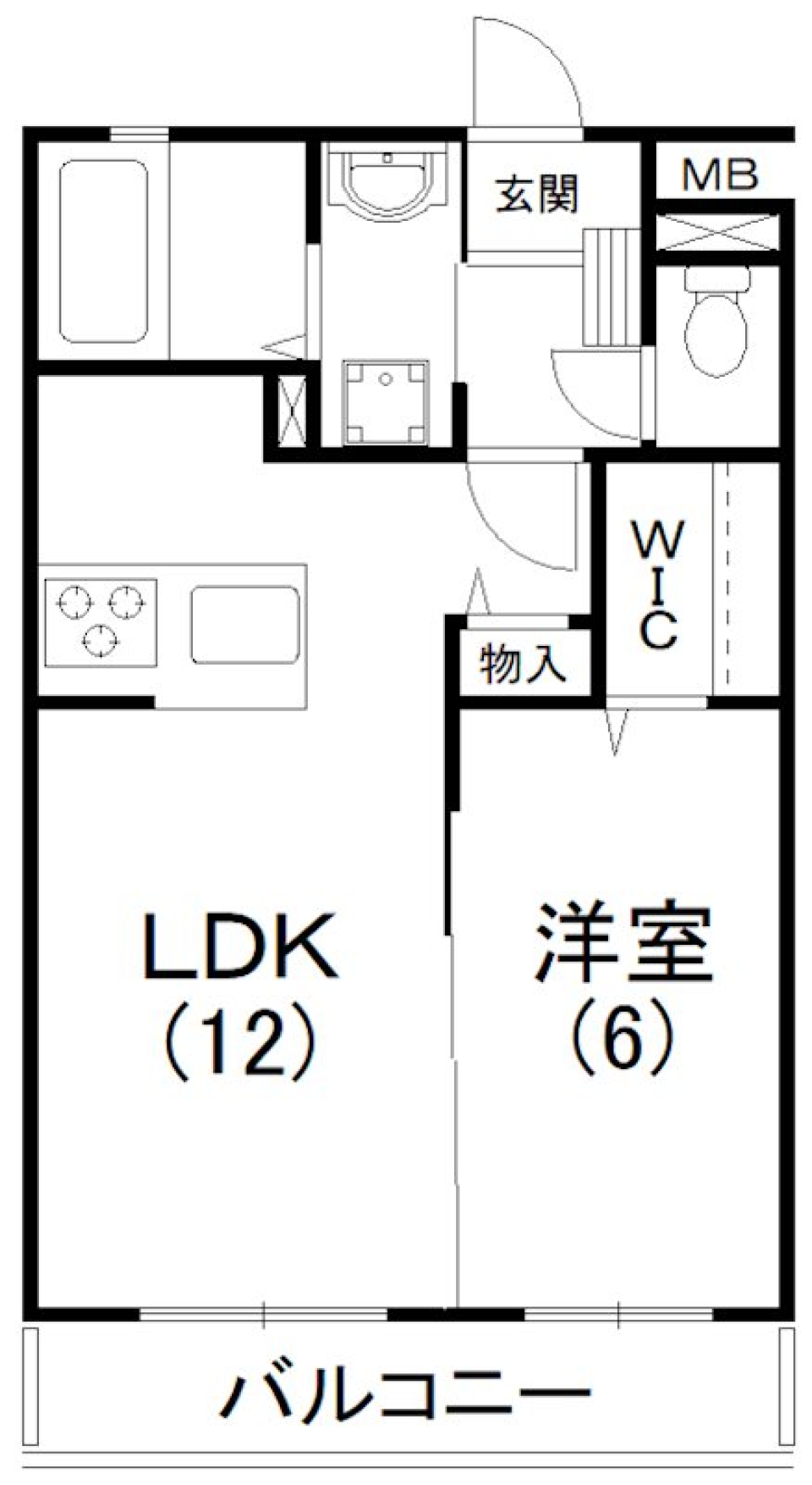 新生活に安心を添えての間取り図