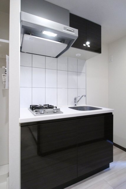 システムキッチン（2口ガスコンロ）