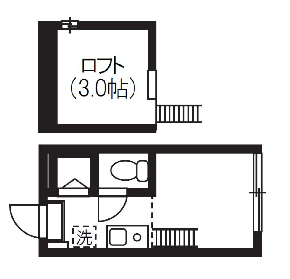メリーウェザー　102号室の間取り図