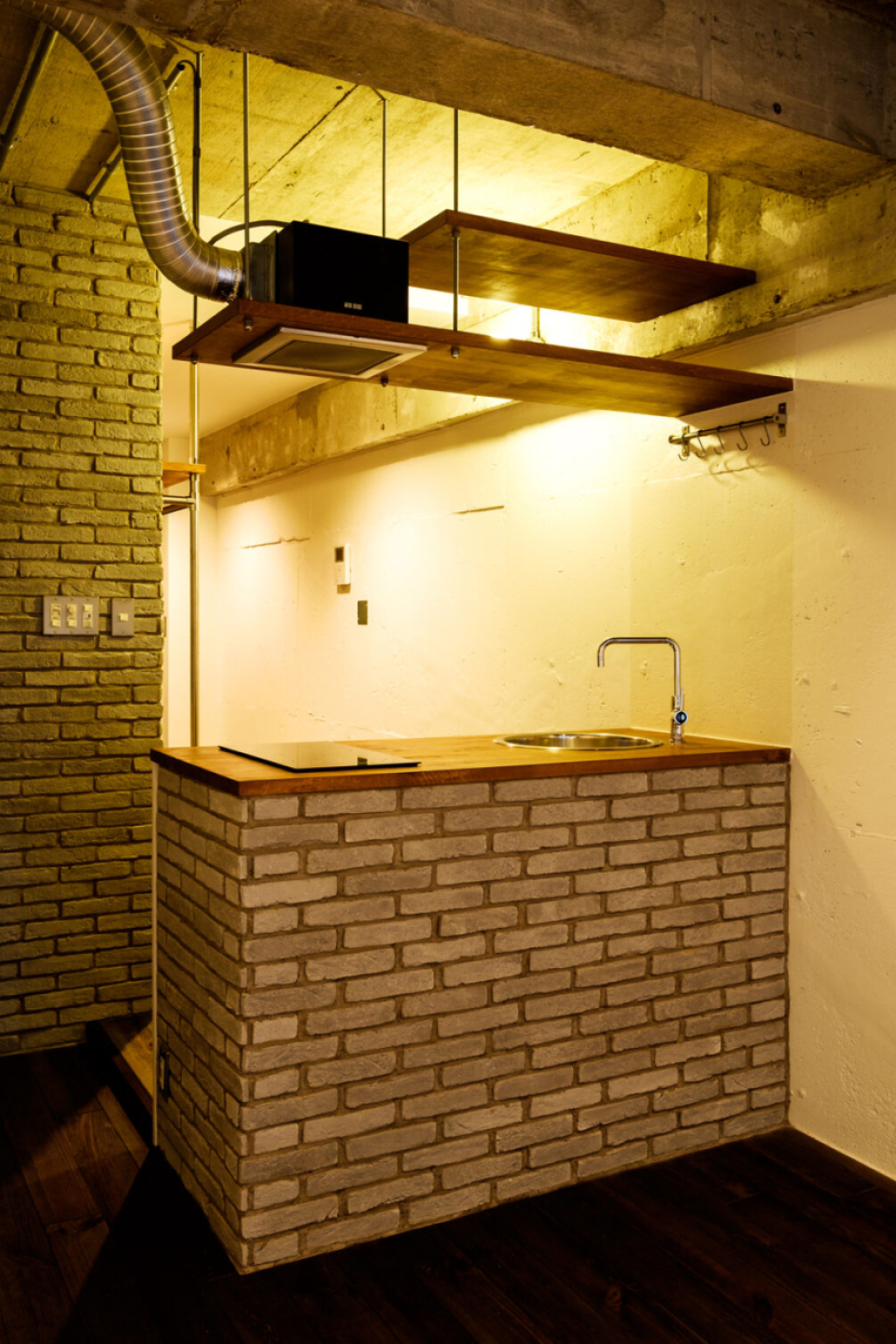 お部屋の顔となるキッチンです