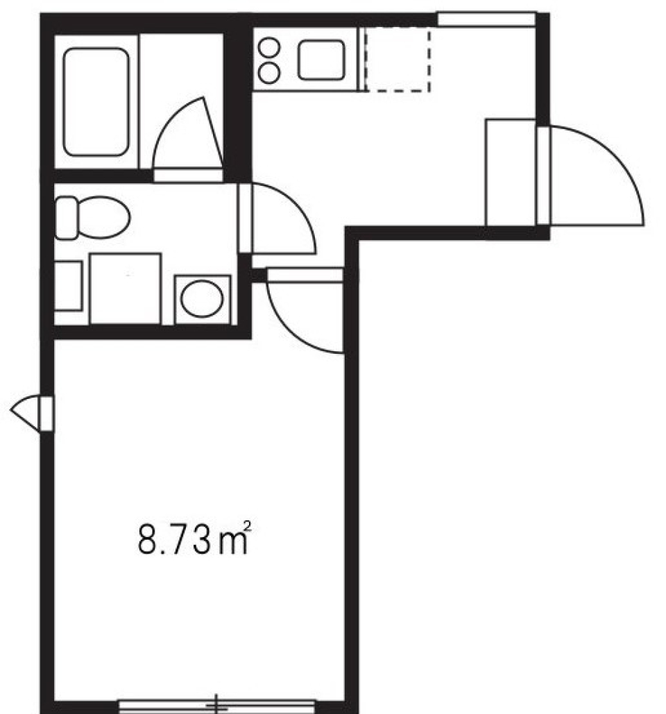 ルーデンス本蓮沼Ⅱ　0404号室［新築］の間取り図