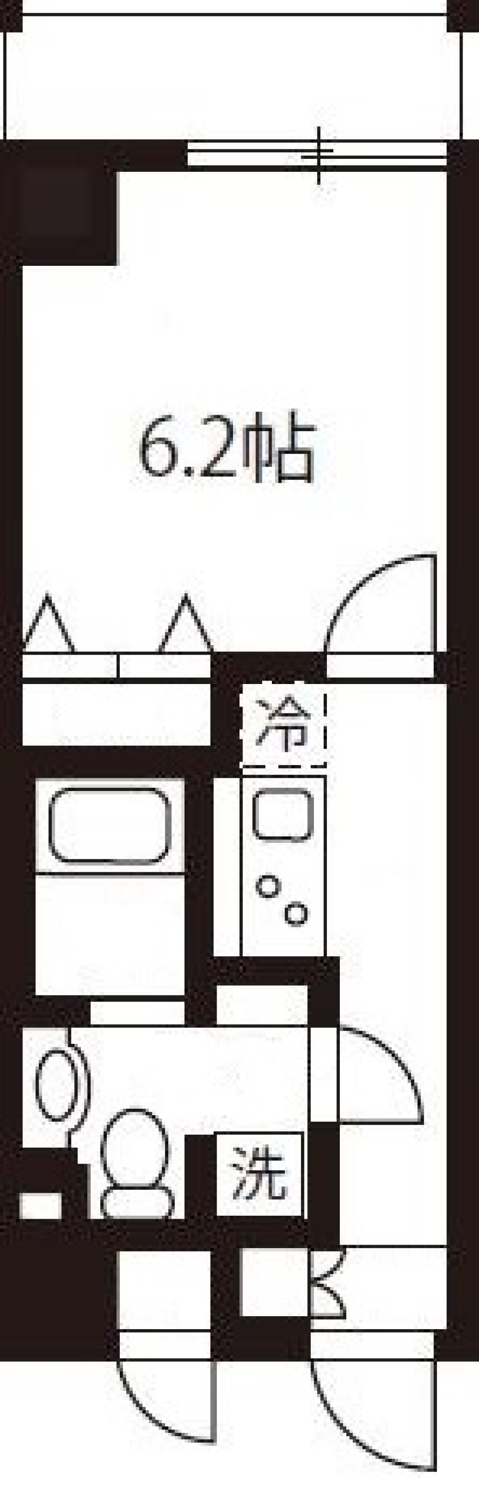 リュクス千歳船橋　207号室［ペット可］の間取り図