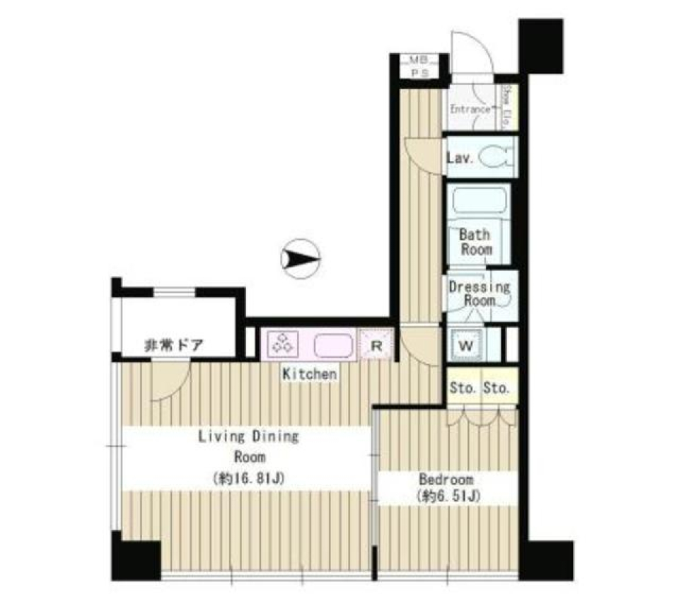 Ｃｒｅａｒｅ麹町　405号室の間取り図
