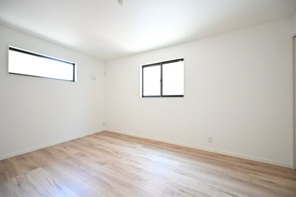 （洋室3）みんなで寝る間は、ここを家族の寝室にしても良さそうですね。