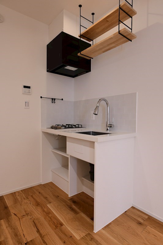 コンパクトだけどかわいいが詰まったキッチン