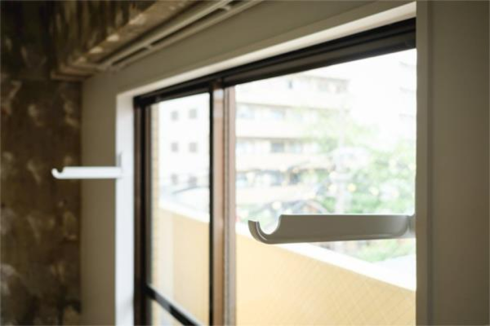 室内物干しができるようになっています