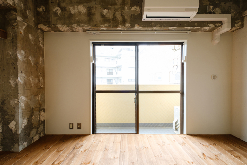 北東向きですが採光はとれているので明るいですね