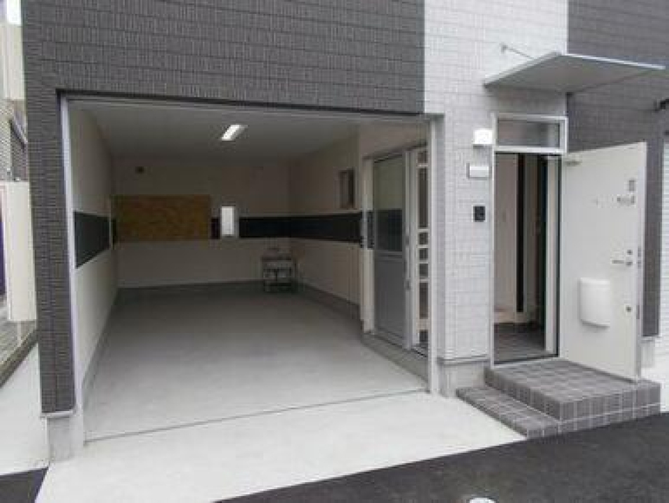 ガレージのスケール感はこんな感じ