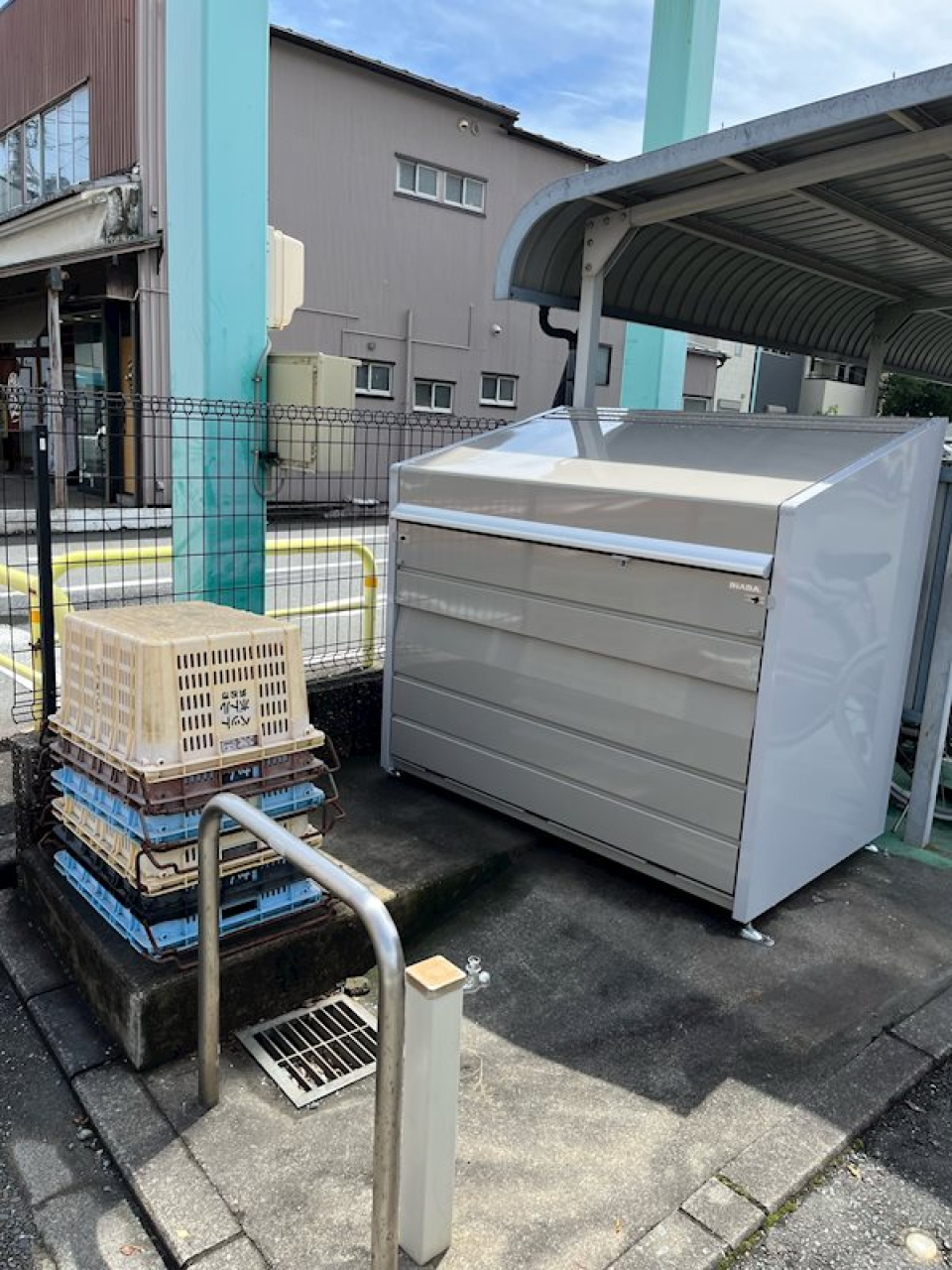 敷地内ゴミ置き場