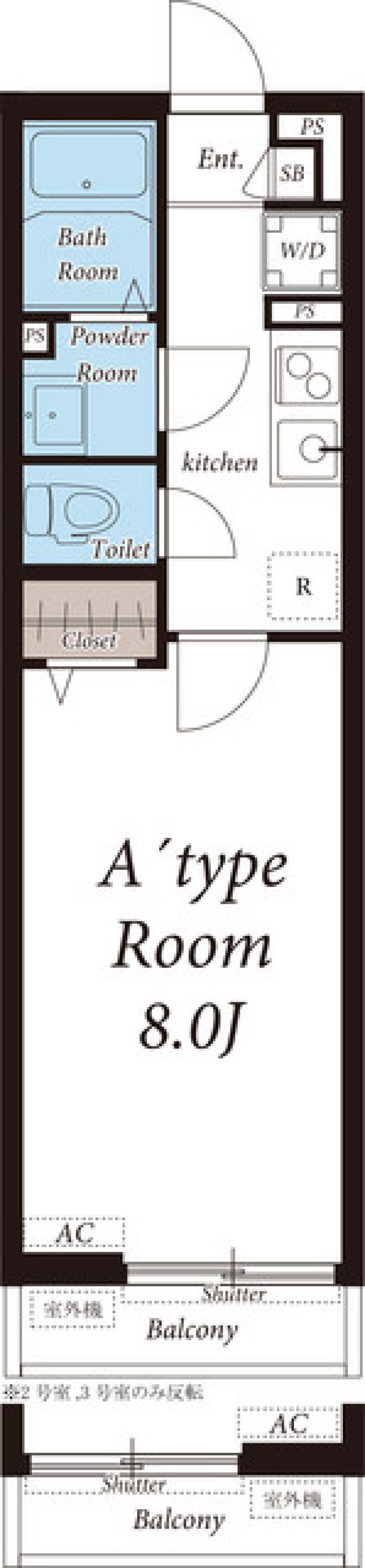 グレイス高野　302号室の間取り図