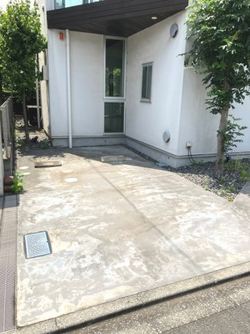 敷地内に植栽があって嬉しいですね。